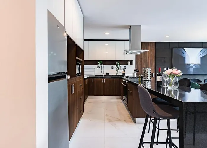 Stylish Polanco Stay, For Groups W/ Workspace Mexico City