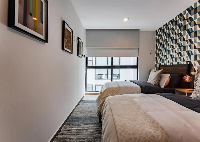 Apartment Stylish Polanco Stay, For Groups W/ Workspace *