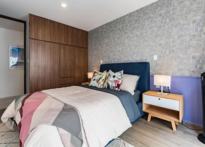 Stylish Polanco Stay, For Groups W/ Workspace Mexico City