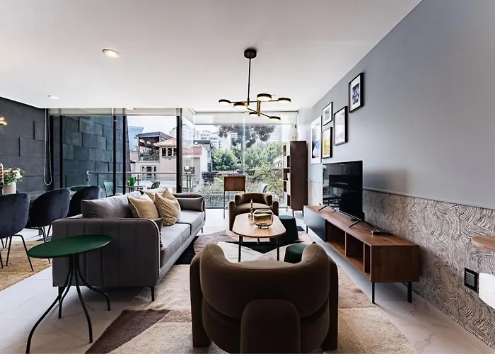 Apartment Stylish Polanco Stay, For Groups W/ Workspace