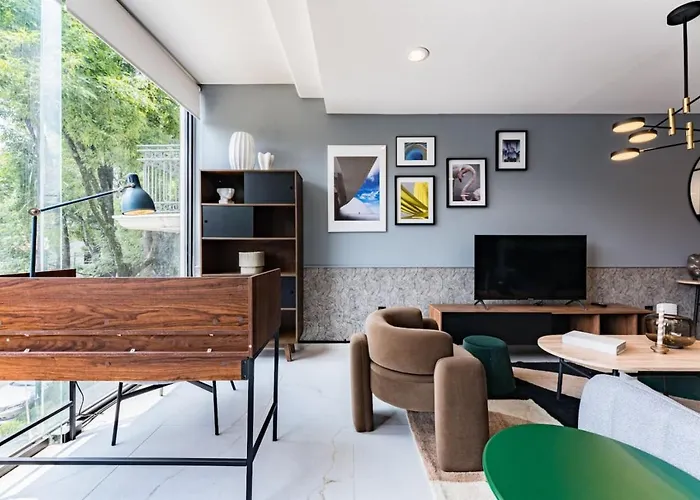 Stylish Polanco Stay, For Groups W/ Workspace Apartment